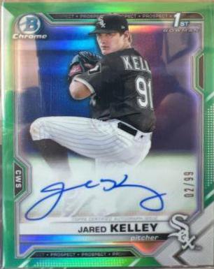 Jared Kelley [Green Refractor] #CPA-JK