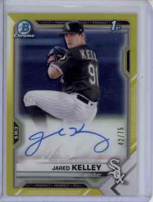 Jared Kelley [Yellow Refractor] #CPA-JK