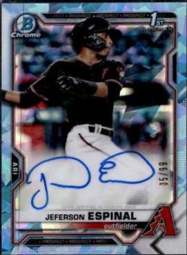 Jeferson Espinal [Green Refractor] #CPA-JE