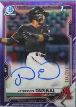 Jeferson Espinal [Purple Refractor] #CPA-JE
