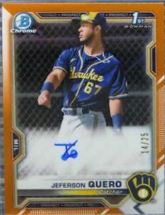 Jeferson Quero [Orange Refractor] #CPA-JQ
