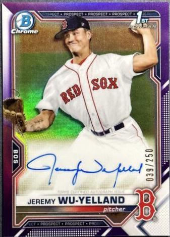 Jeremy Wu-Yelland [Purple Refractor] #CPA-JW