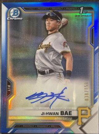 Ji-Hwan Bae [Blue Refractor] #CPA-JB