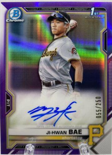 Ji-Hwan Bae [Purple Refractor] #CPA-JB