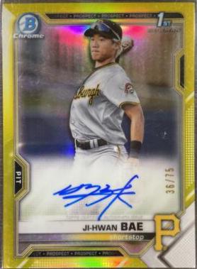 Ji-Hwan Bae [Yellow Refractor] #CPA-JB