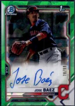 Jose Baez [Green Atomic Refractor] #CPA-JB