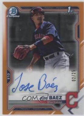 Jose Baez [Orange Refractor] #CPA-JB