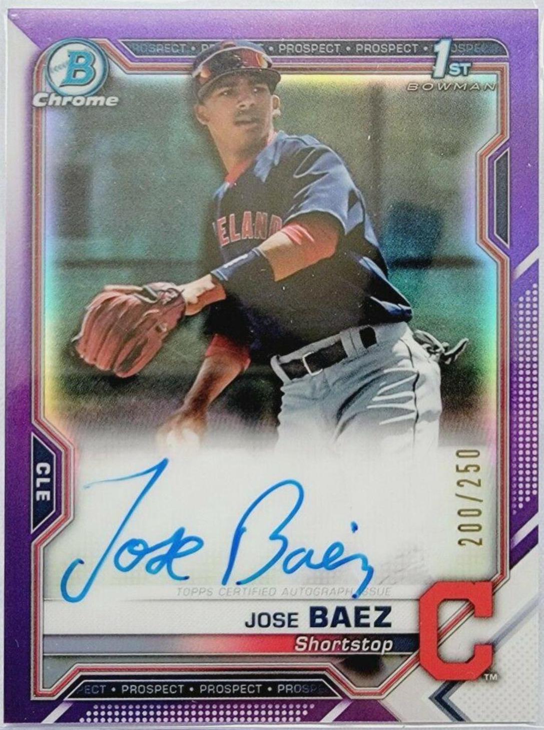 Jose Baez [Purple Refractor] #CPA-JB