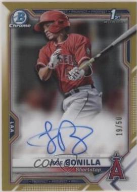 Jose Bonilla [Gold Refractor] #CPA-JBO