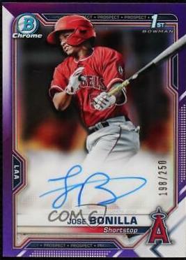 Jose Bonilla [Purple Refractor] #CPA-JBO