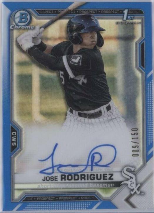 Jose Rodriguez [Blue Refractor] #CPA-JRO