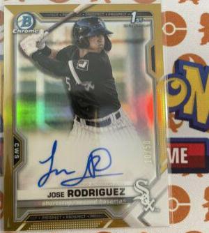 Jose Rodriguez [Gold Refractor] #CPA-JRO