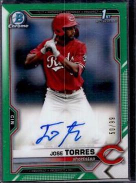 Jose Rodriguez [Green Refractor] #CPA-JRO