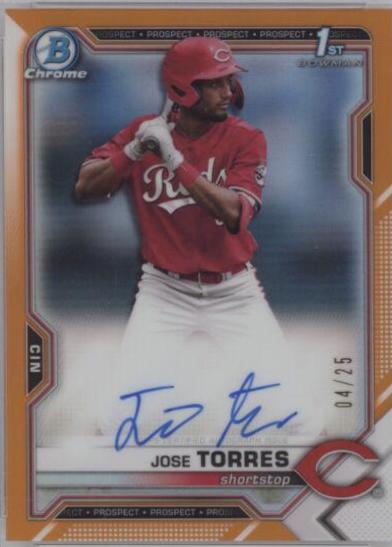 Jose Rodriguez [Orange Refractor] #CPA-JRO