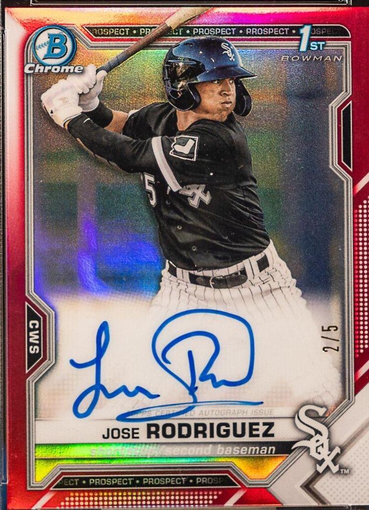 Jose Rodriguez [Red Refractor] #CPA-JRO