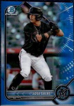 Jose Salas [Blue Refractor] #CPA-JS
