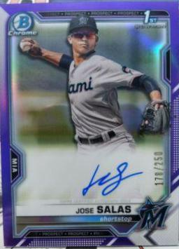 Jose Salas [Purple Refractor] #CPA-JS