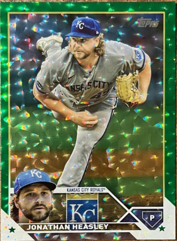 Jonathan Heasley [Green Foil] #346