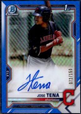 Jose Tena [Blue Refractor] #CPA-JT