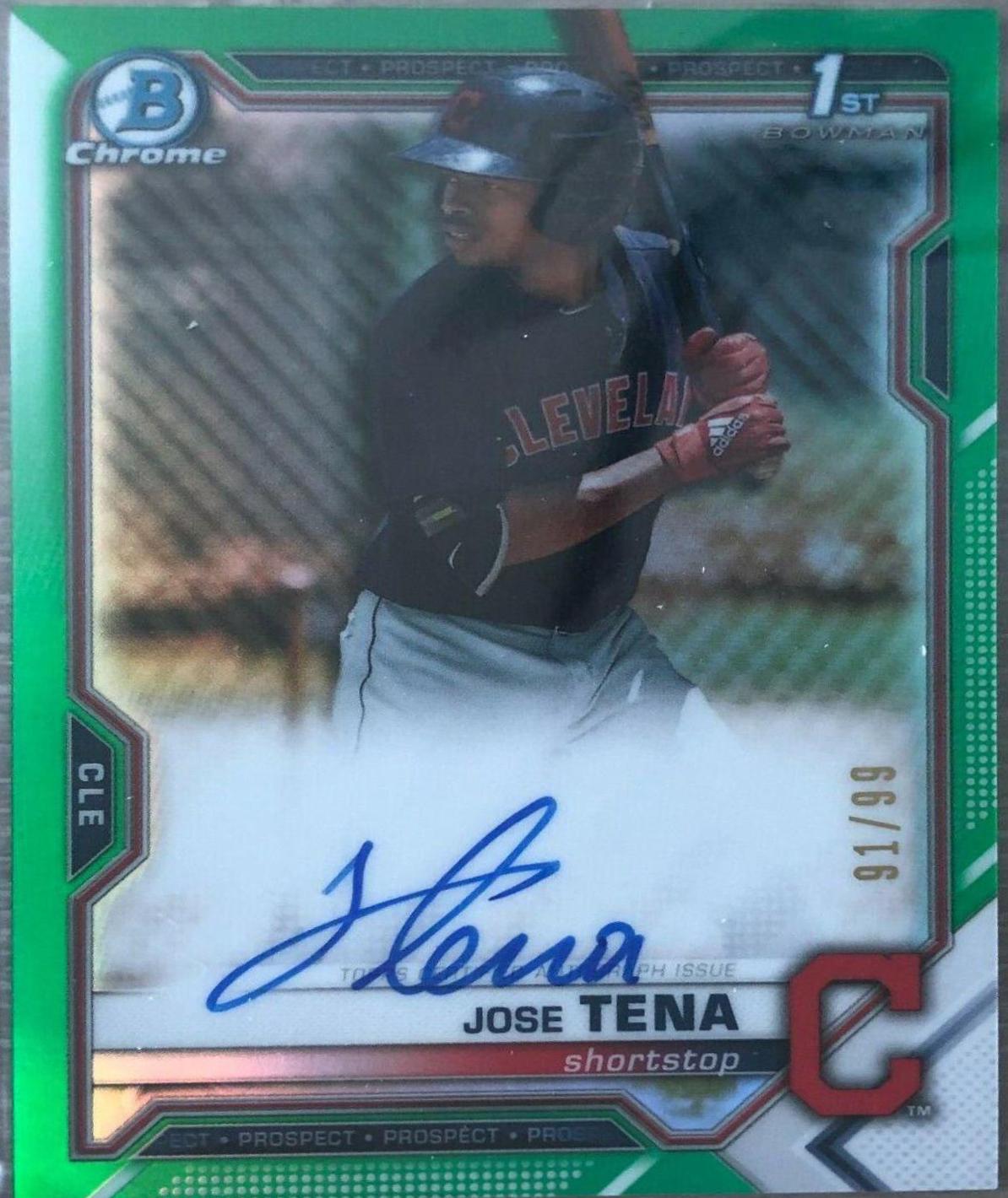 Jose Tena [Green Refractor] #CPA-JT