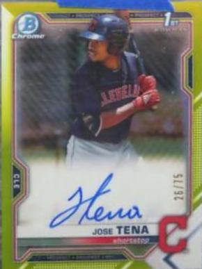Jose Tena [Yellow Refractor] #CPA-JT