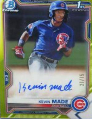 Kevin Made [Gold Refractor] #CPA-KM