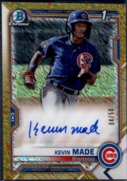 Kevin Made [Gold Shimmer Refractor] #CPA-KM