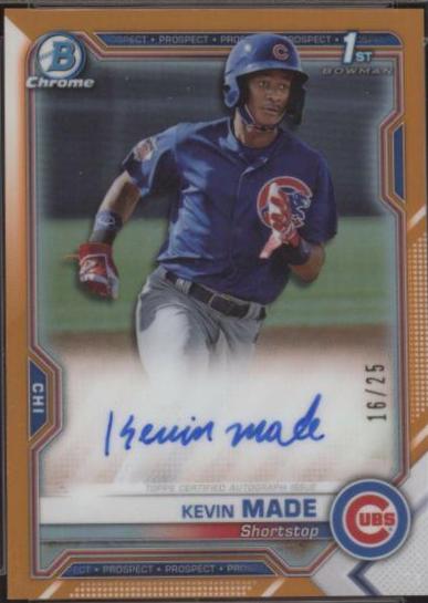 Kevin Made [Orange Refractor] #CPA-KM