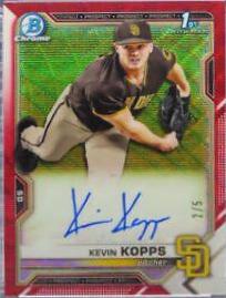 Kevin Made [Red Wave Refractor] #CPA-KM