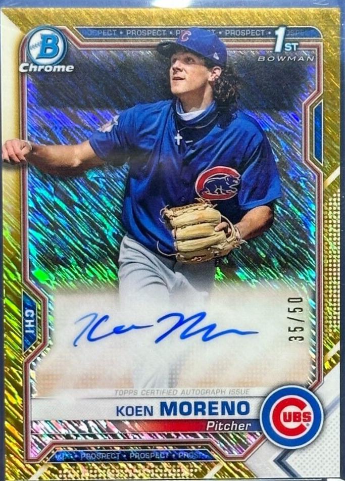 Koen Moreno [Gold Refractor] #CPA-KMO