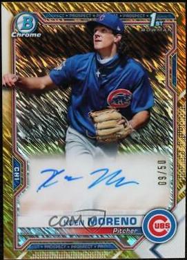 Koen Moreno [Gold Shimmer Refractor] #CPA-KMO