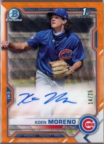 Koen Moreno [Orange Wave Refractor] #CPA-KMO