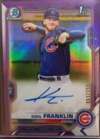 Kohl Franklin [Blue Refractor] #CPA-KF