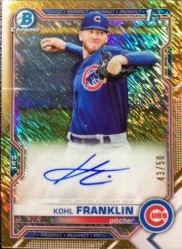 Kohl Franklin [Gold Shimmer Refractor] #CPA-KF