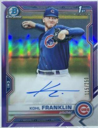 Kohl Franklin [Purple Refractor] #CPA-KF