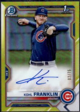 Kohl Franklin [Yellow Refractor] #CPA-KF