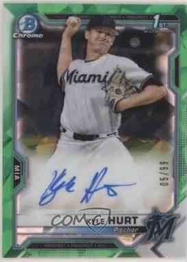 Kyle Hurt [Green Atomic Refractor] #CPA-KHU