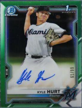 Kyle Hurt [Green Refractor] #CPA-KHU