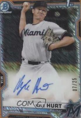 Kyle Hurt [Orange Shimmer Refractor] #CPA-KHU