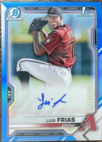 Luis Frias [Blue Refractor] #CPA-LF