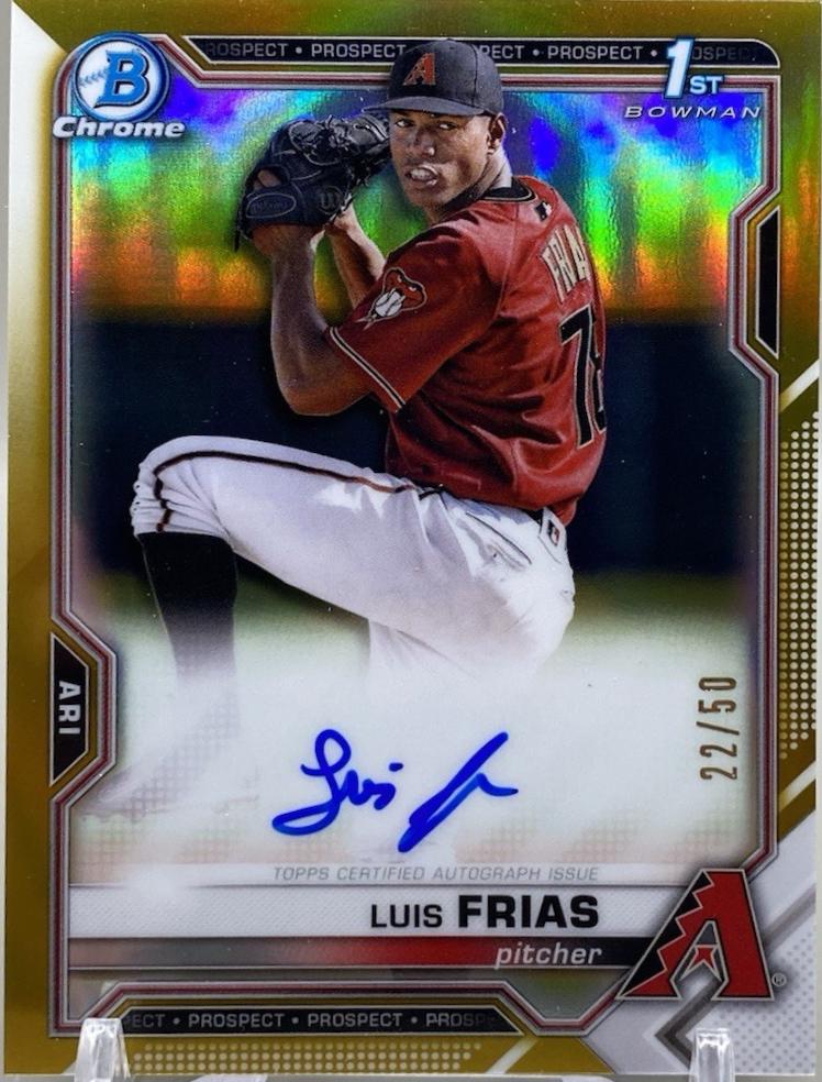 Luis Frias [Gold Refractor] #CPA-LF