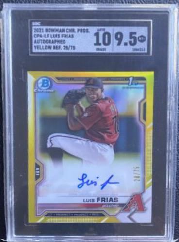 Luis Frias [Yellow Refractor] #CPA-LF