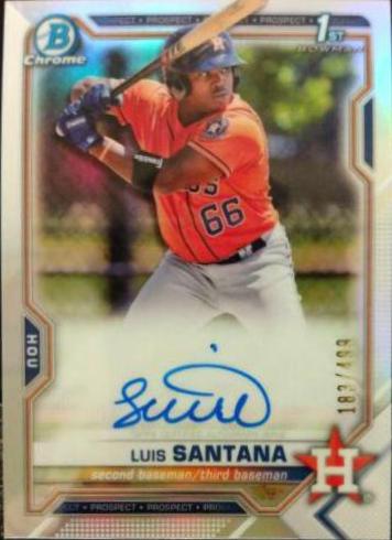 Luis Santana [Refractor] #CPA-LS