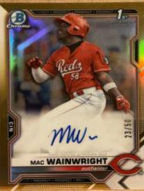 Mac Wainwright [Gold Refractor] #CPA-MW