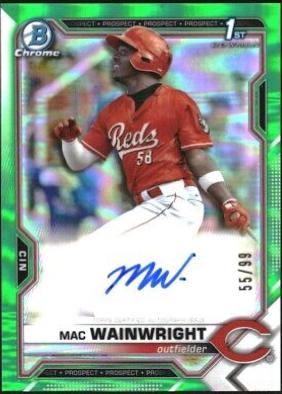 Mac Wainwright [Green Refractor] #CPA-MW