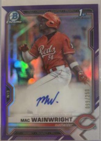 Mac Wainwright [Purple Refractor] #CPA-MW
