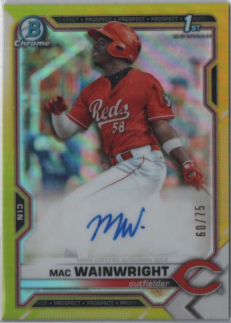 Mac Wainwright [Yellow Refractor] #CPA-MW