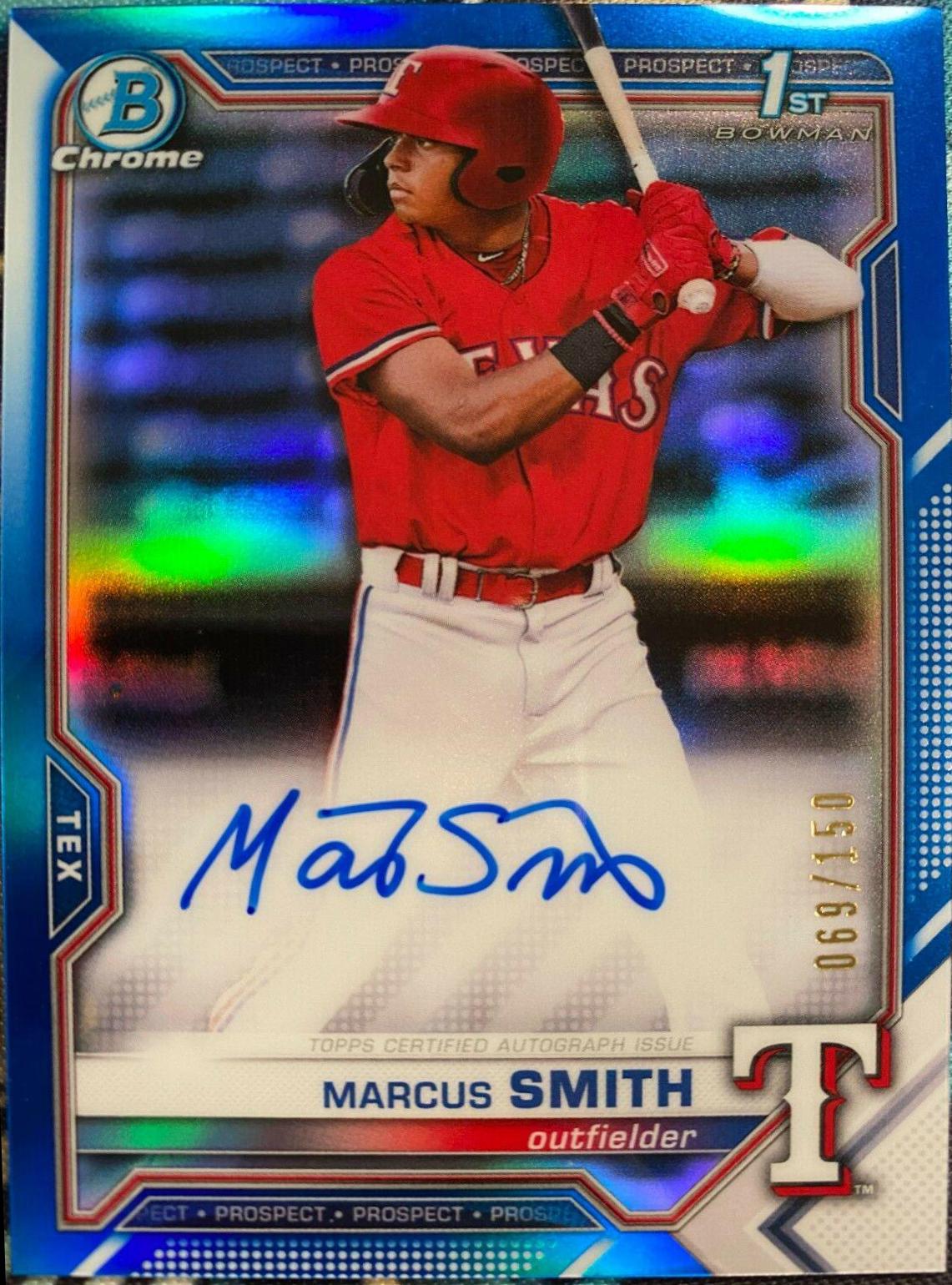 Marcus Smith [Blue Refractor] #CPA-MS