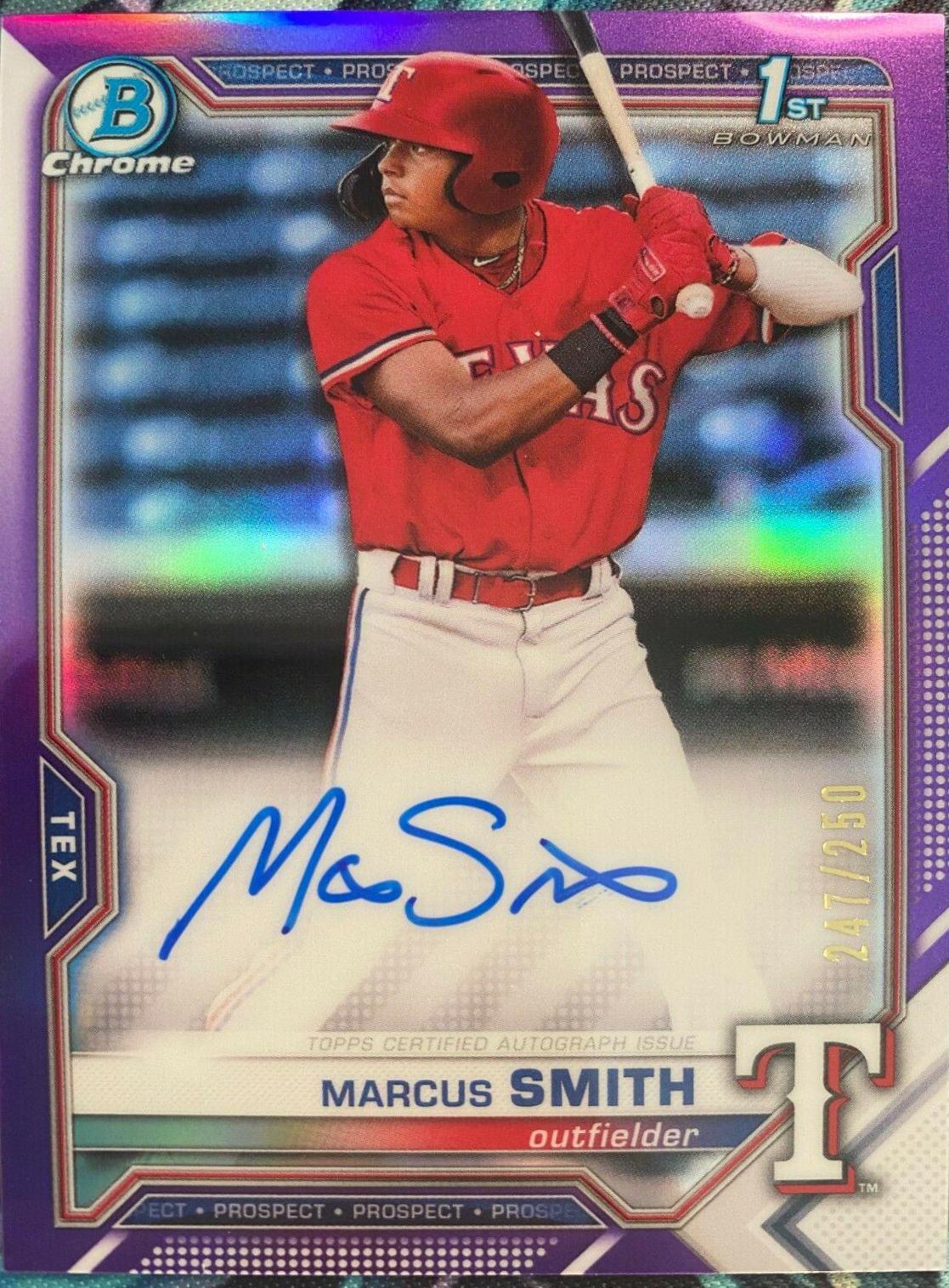 Marcus Smith [Purple Refractor] #CPA-MS