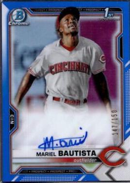 Mariel Bautista [Blue Refractor] #CPA-MB